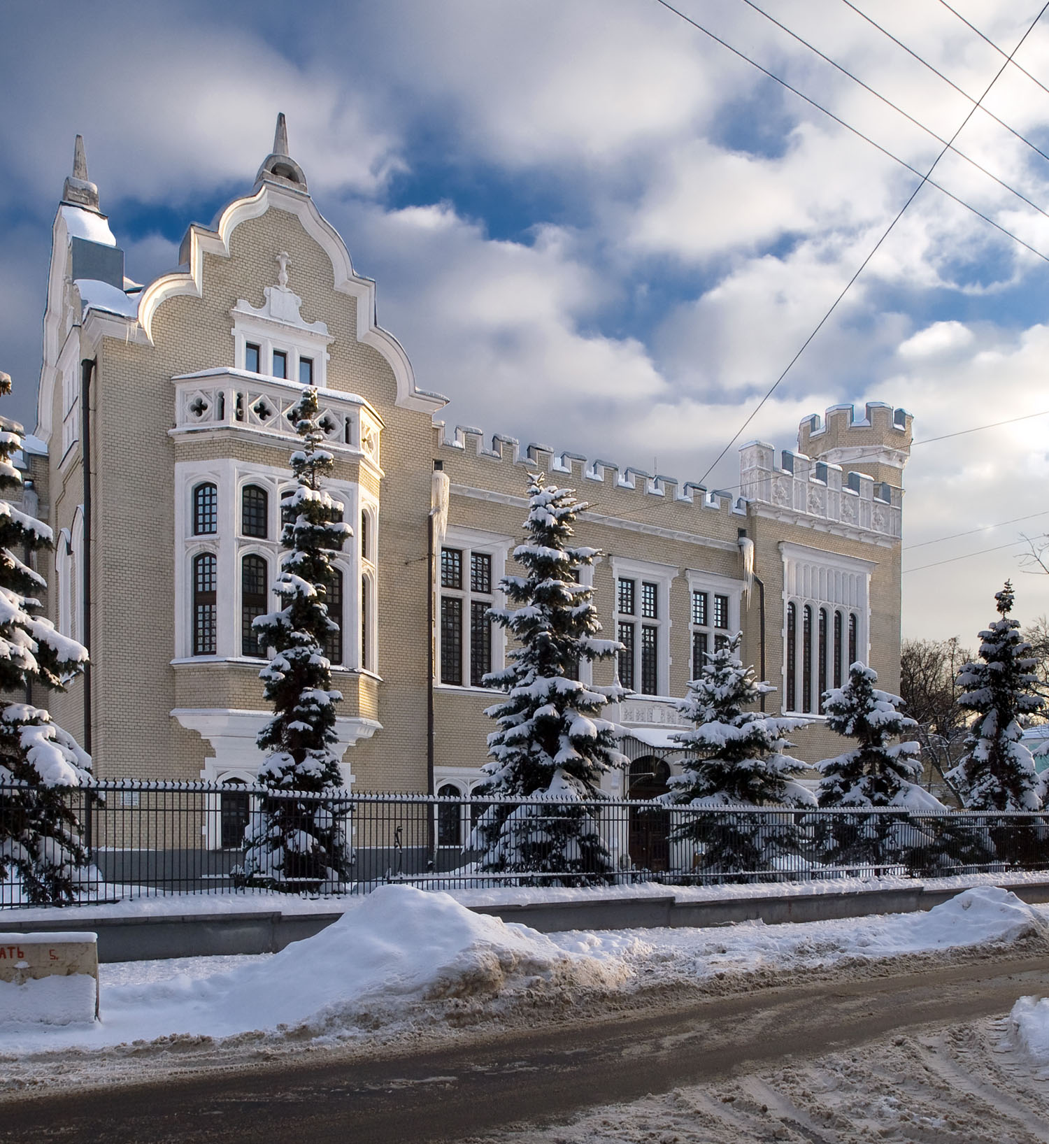 Городская усадьба А.Л. Кнопа, начало XX века
